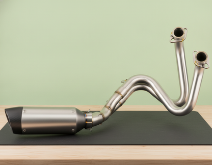 Full Artisan Exhaust System Kawasaki Ninja 650/ Z650/ ER-6N/ Versys 650 (2009-2023) Stainless Steel