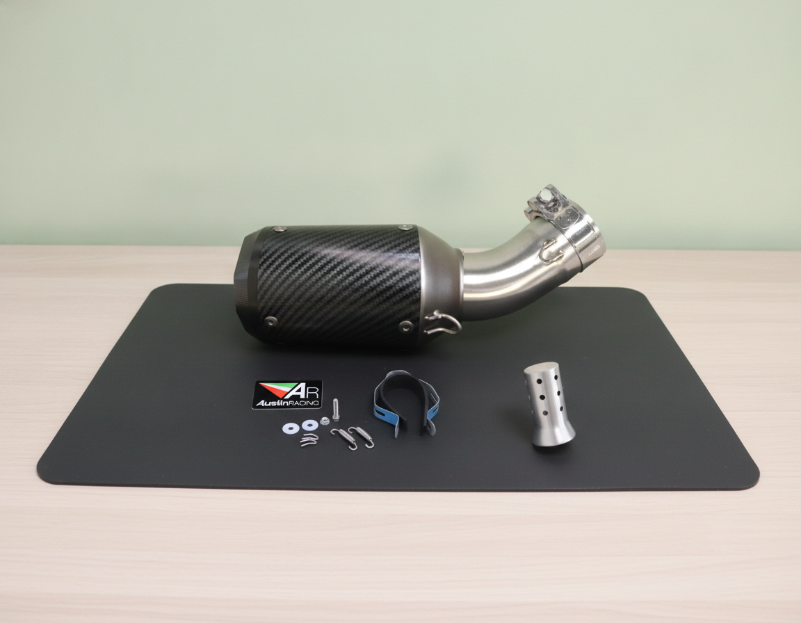 Tramo Final Slip-On Kawasaki ZX-4R/RR (2023-2026) Acero Inoxidable