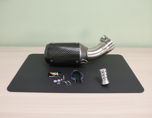 Slip-On Exhaust Section for Kawasaki ZX-4R/RR (2023-2026) Stainless Steel