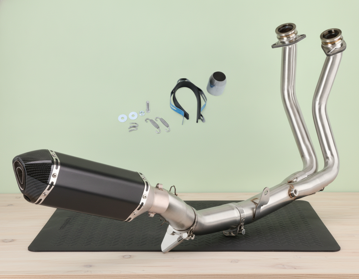Gama completa de peças artesanais em aço inoxidável para Honda CB 750 Hornet/ Transalp XL 750 (2022-2026).