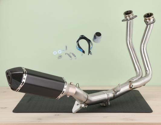 Línea Completa Artesanal Honda CB 750 Hornet/ Transalp XL 750 (2022-2026) Acero Inoxidable