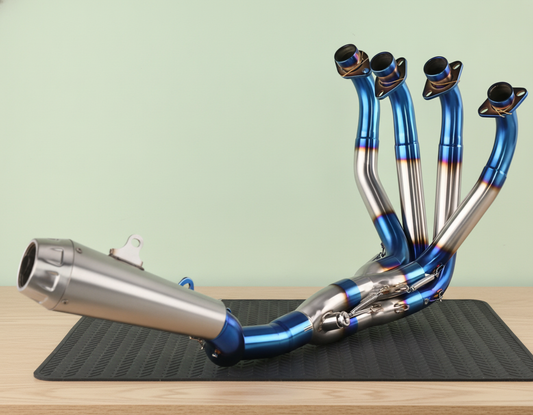 Kawasaki Z900 HANDMADE Full System Exhaust (2017-2026) Titanium Type