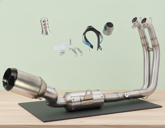 Suzuki GSX-8S/R (2022-2026) Handmade Full System Exhaust Stainless Steel