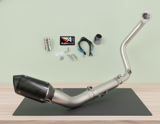 Full Handmade Zontes 350R-350GK (2023-2026) Stainless Steel Exhaust System