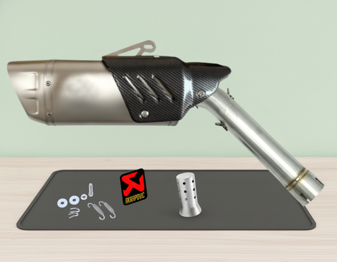Voge 900DSX (2023-2026) Stainless Steel Slip-On Muffler