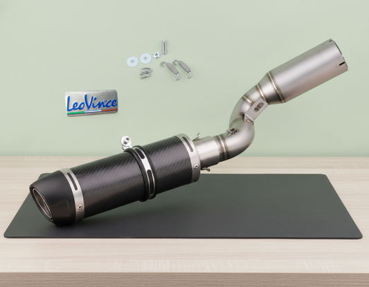 Handmade Exhaust System Husqvarna Svartpilen (2021-2026) Stainless Steel