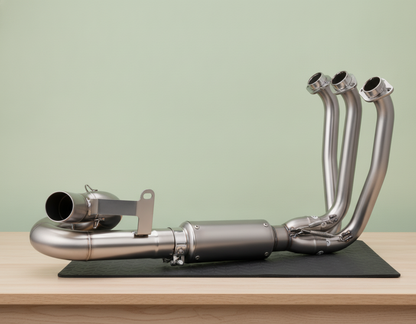 Handmade CFMoto 675 SR/NK Headers (2025-2026) Stainless Steel