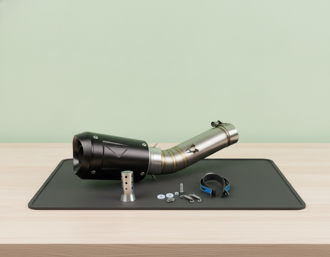 Slip-On Exhaust Honda CBR 500 R (2013-2026) Stainless Steel