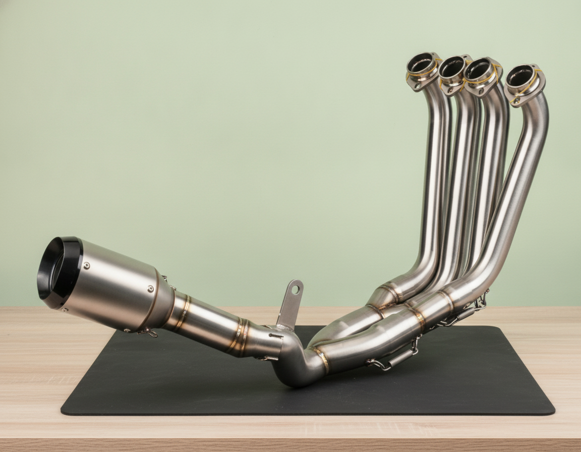 Full Handcrafted Yamaha R6 (2017-2026) Stainless Steel Exhaust System