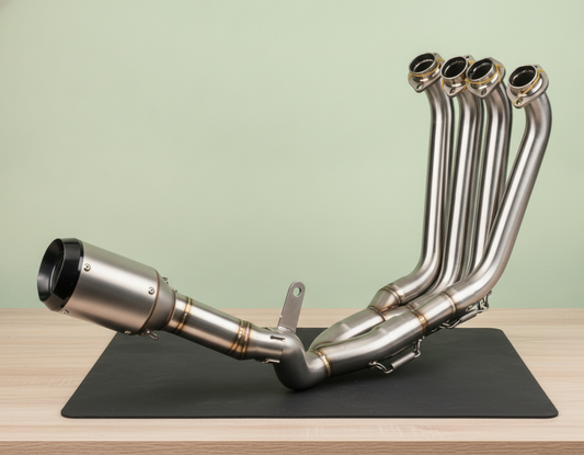 Full Handcrafted Yamaha R6 (2017-2026) Stainless Steel Exhaust System