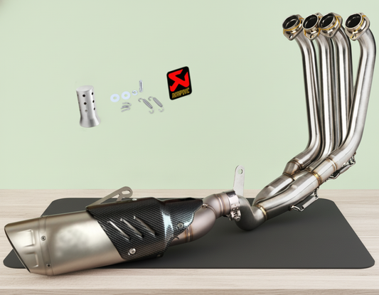 Yamaha R6 (2006-2020) Handmade Full Line Exhaust Stainless Steel