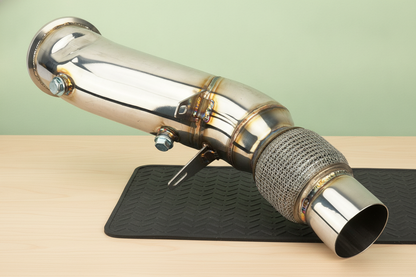 Handmade Downpipe BMW 1/2/3/4/6/7 Series B48 engine F/G chassis without DPF Stainless Steel