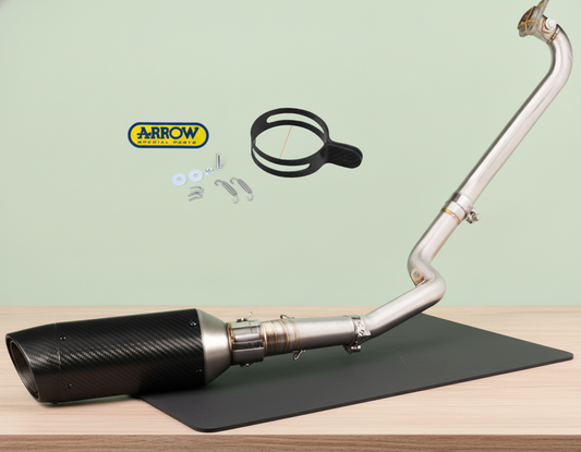 Línea Completa Artesanal Honda NC 700/750 S y X (2012-2020) Acero Inoxidable