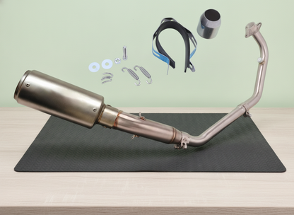 Línea Completa Artesanal Honda CB125R (2021-2026) Acero Inoxidable