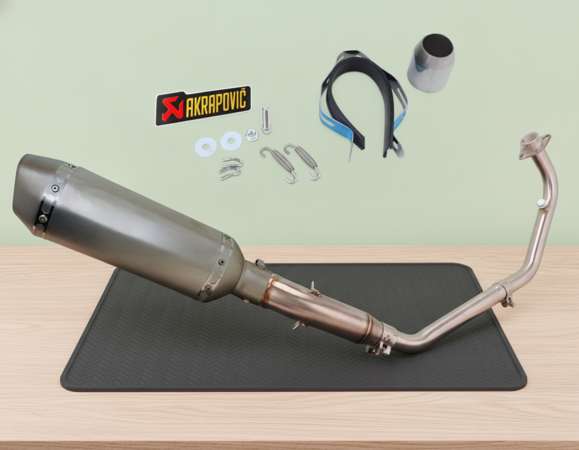 Honda CB125R (2021-2026) Full Exhaust System Handmade Stainless Steel