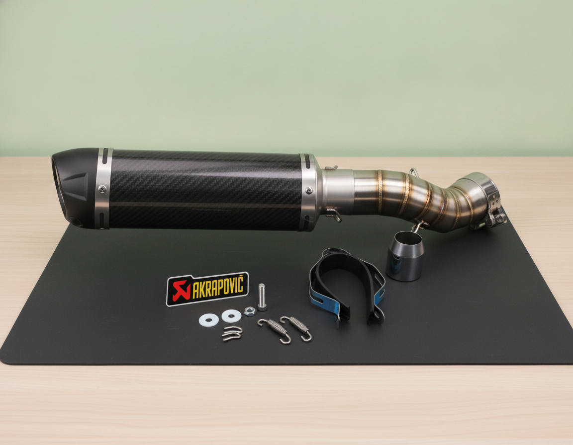 Slip-On Exhaust Kawasaki Z900 (2017-2026) Stainless Steel