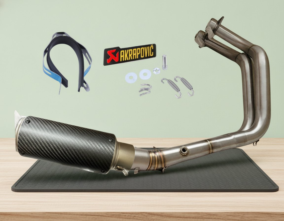 Complete Handcrafted Line for Yamaha MT-07/ R7/ Tracer 7/ XSR700 (2014-2026) Stainless Steel
