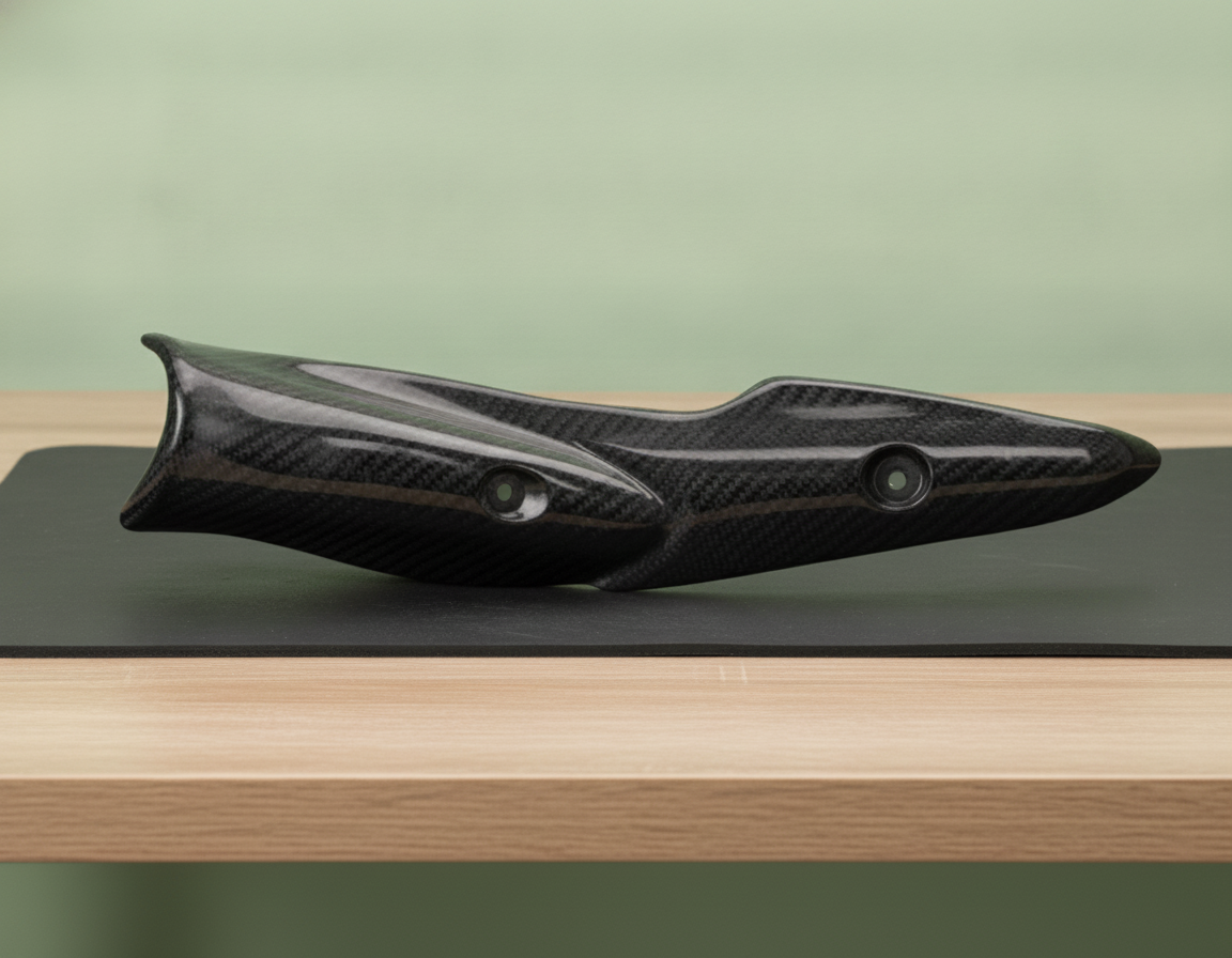Embellecedor Catalizador Carbono Kawasaki Z900 (2017-2026)