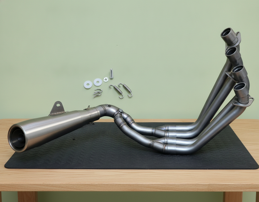 Línea Completa Artesanal Honda CB650R/ CBR650R (2019-2026) Acero Inoxidable