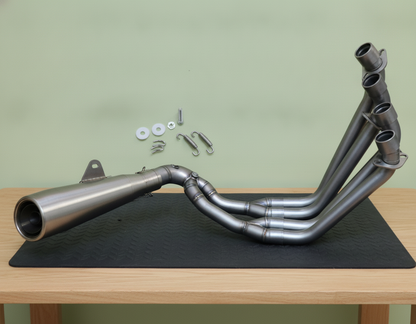 Línea Completa Artesanal Honda CB650R/ CBR650R (2019-2026) Acero Inoxidable