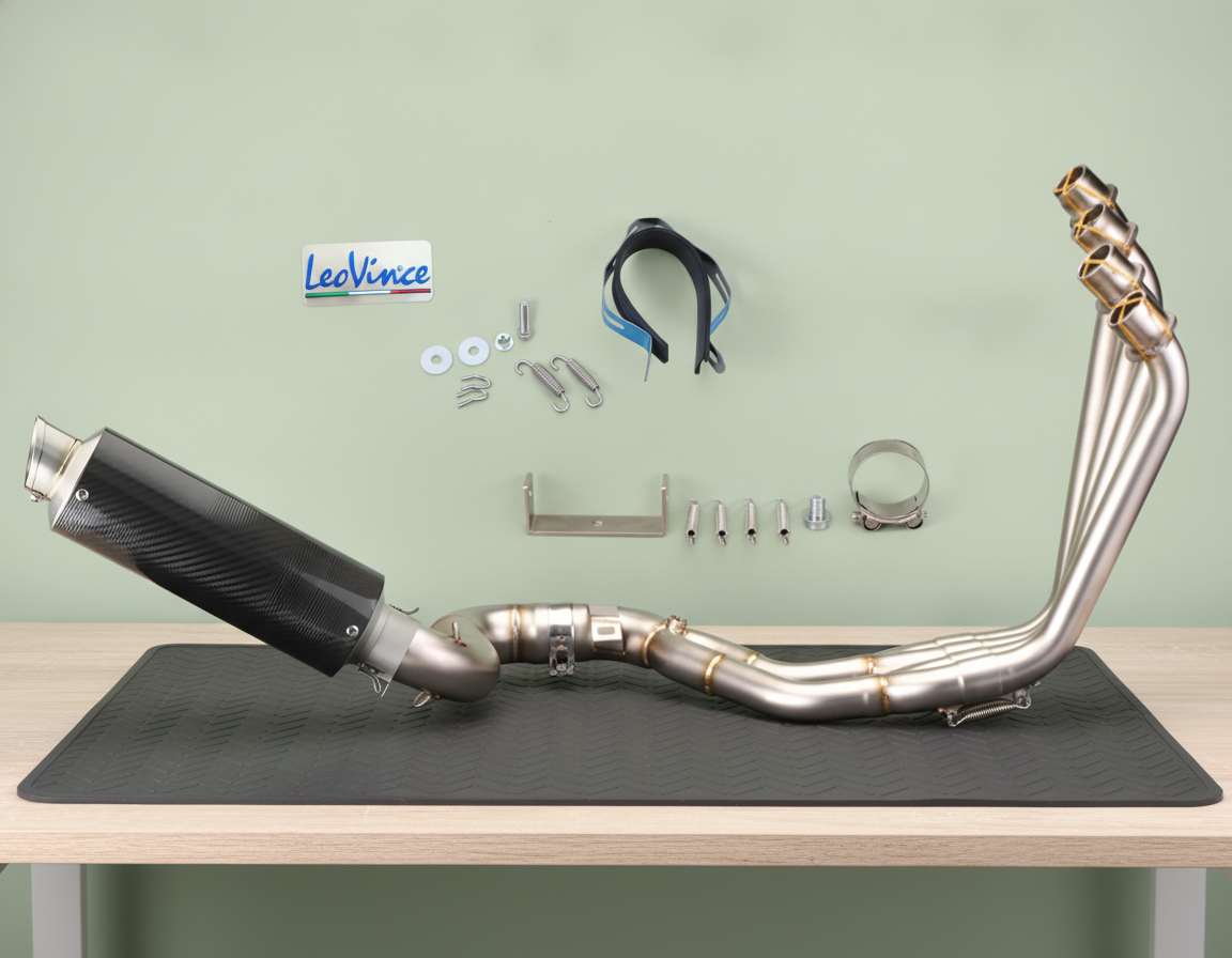 Complete Handcrafted Line for Honda CB650R/ CBR650R (2019-2026) Stainless Steel