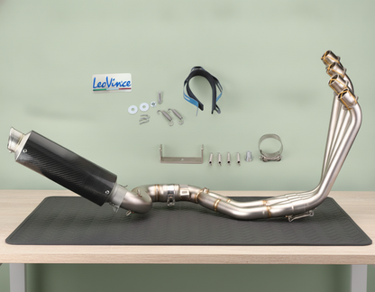 Línea Completa Artesanal Honda CB650R/ CBR650R (2019-2026) Acero Inoxidable