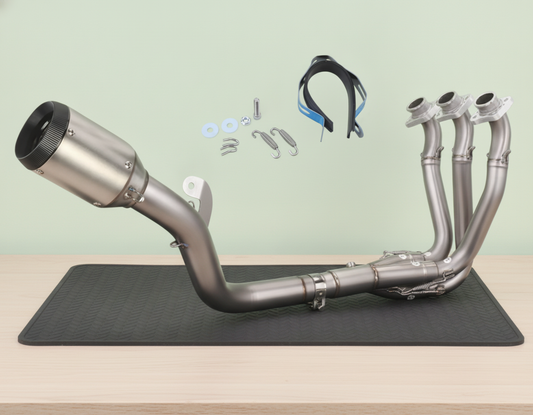 Línea Completa Artesanal Triumph Street Triple 765 (2022-2026) Acero Inoxidable