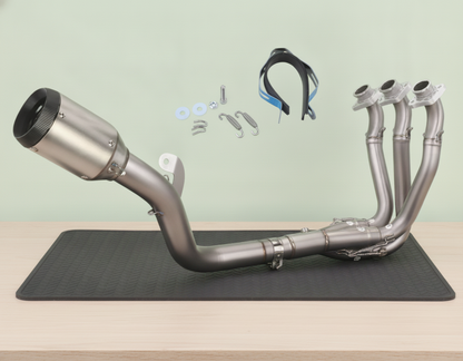 Línea Completa Artesanal Triumph Street Triple 765 (2022-2026) Acero Inoxidable