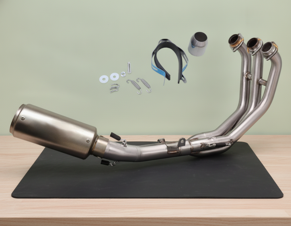 Línea Completa Artesanal Yamaha MT-09/ R9/ Tracer 9/ XSR900 (2021-2026) Acero Inoxidable