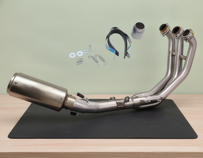 Línea Completa Artesanal Yamaha MT-09/ R9/ Tracer 9/ XSR900 (2021-2026) Acero Inoxidable