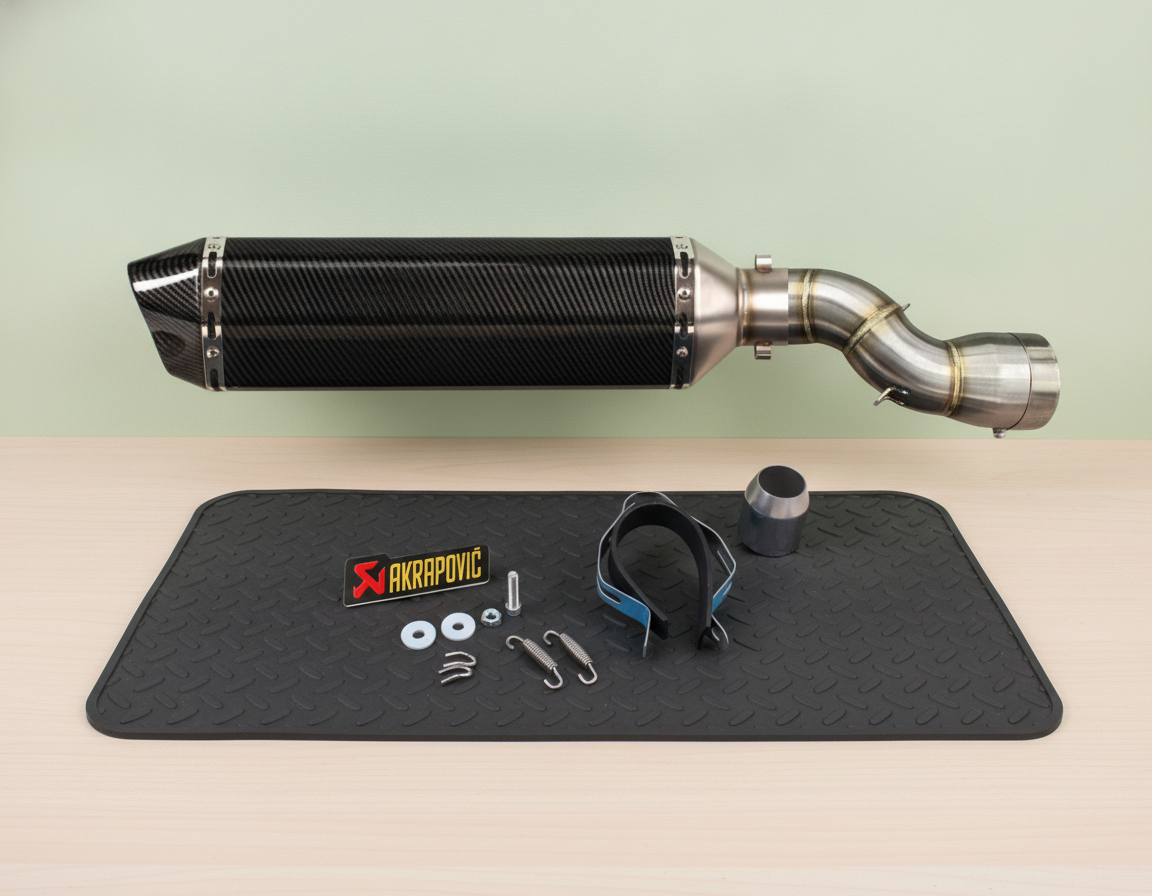 Final Slip-On Exhaust BMW R 1200 GS/ R 1250 GS (2012-2024) Stainless Steel