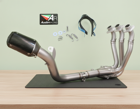 Línea Completa Artesanal Triumph Street Triple 765 (2022-2026) Acero Inoxidable