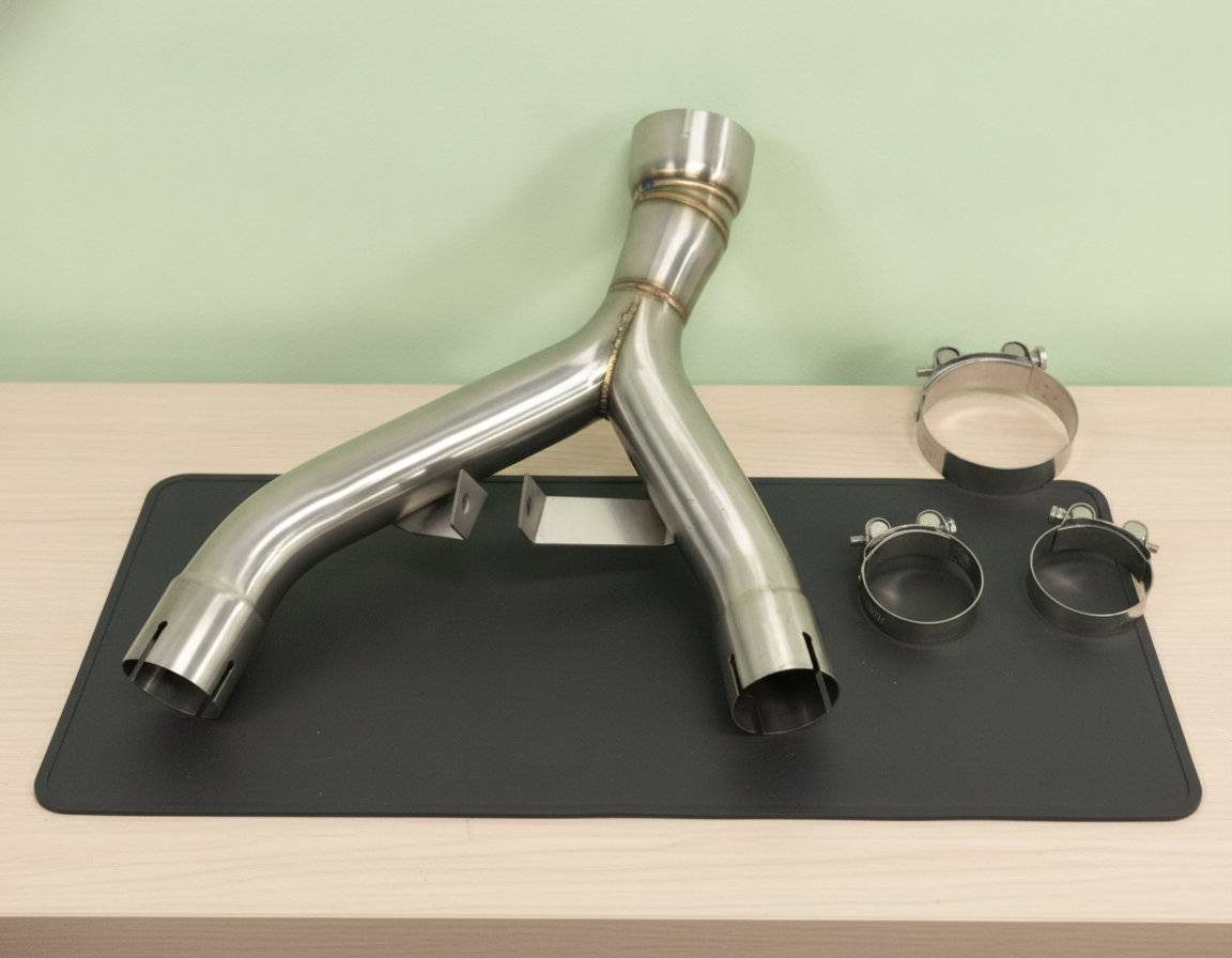 Supresor de Catalizador Artesanal Kawasaki Z1000SX (2011-2019) Inox
