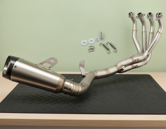 Full Artisan Exhaust Line Kawasaki Z900E A2 (2017-2026) Stainless Steel