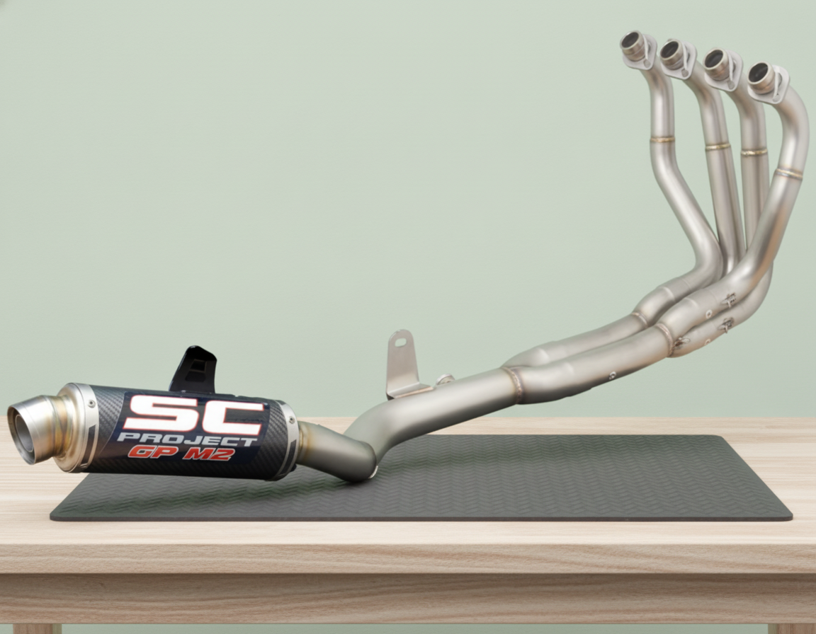 Full Artisan Exhaust Line Kawasaki Z900E A2 (2017-2026) Stainless Steel