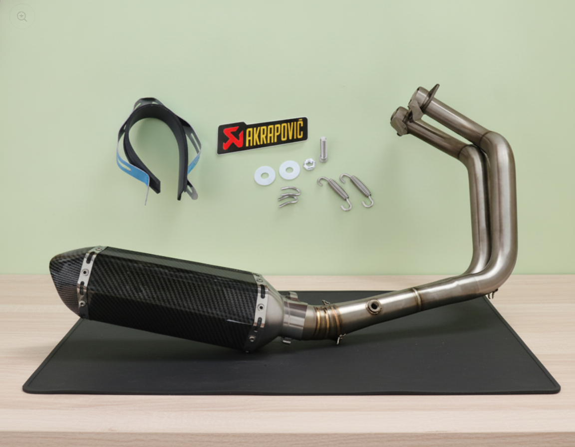 Complete Handcrafted Line Yamaha MT-07/ R7/ Tracer 7/ XSR700 (2014-2026) Stainless Steel