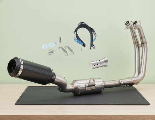 Suzuki GSX-8S/R (2022-2026) Handmade Full System Exhaust Stainless Steel