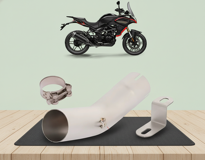 Semicolector Voge 300 DS (2020-2026) Acero Inoxidable