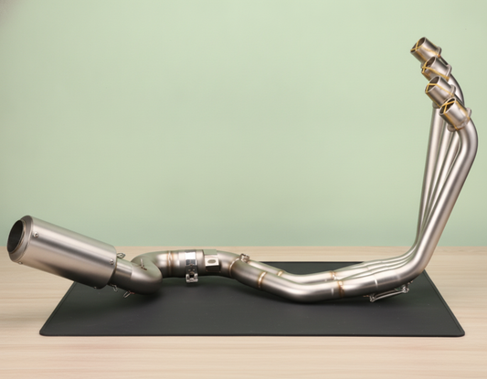 Línea Completa Artesanal Honda CB650R/ CBR650R (2019-2026) Acero Inoxidable