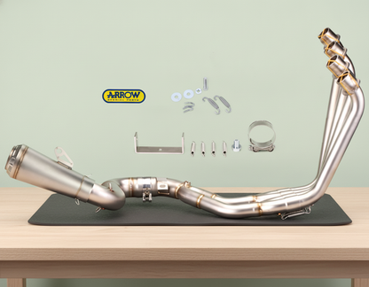 Complete Handcrafted Line Honda CB650R/ CBR650R (2019-2026) Stainless Steel