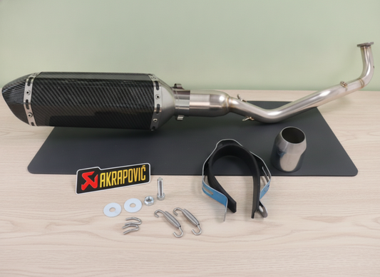 Full Handcrafted Exhaust Line Yamaha Nmax 125 (2021-2026)