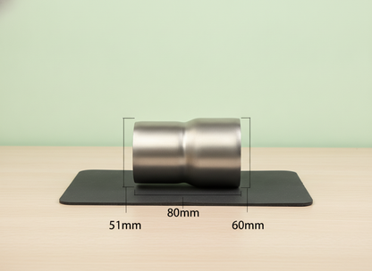 Adaptador 51 a 60mm Acero Inoxidable