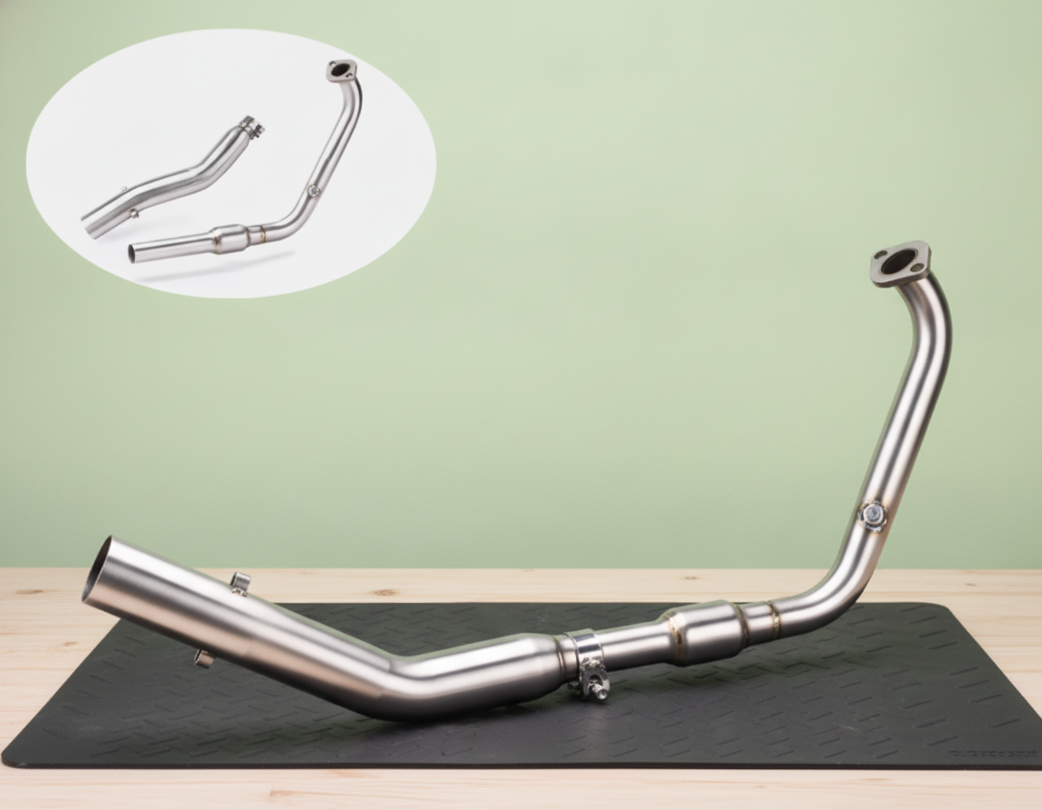 Handmade Exhaust Header Yamaha MT125-R125-XSR125 (2019-2026) Stainless Steel