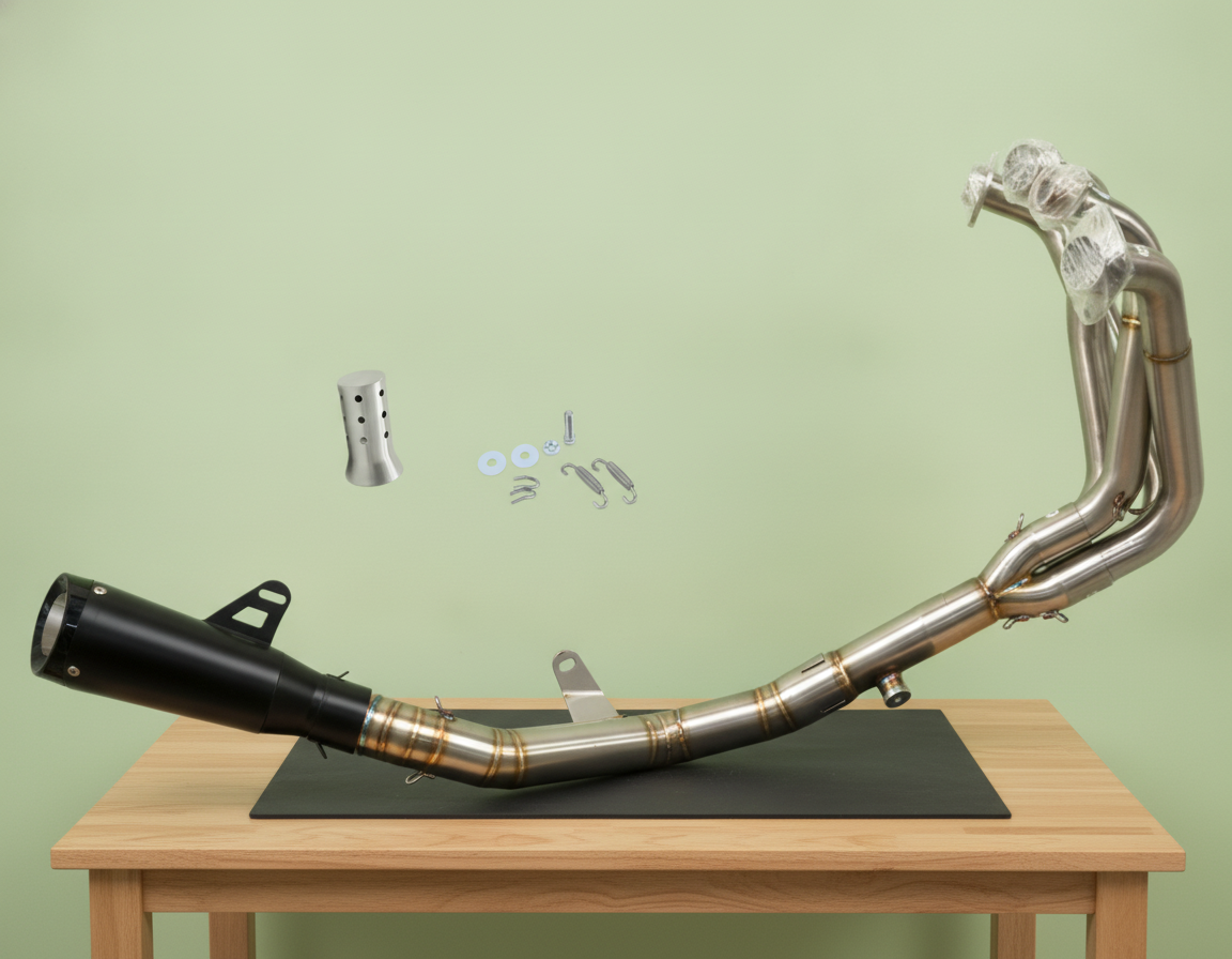 Handmade Full System Kawasaki Z900 FULL (2017-2026) Stainless Steel