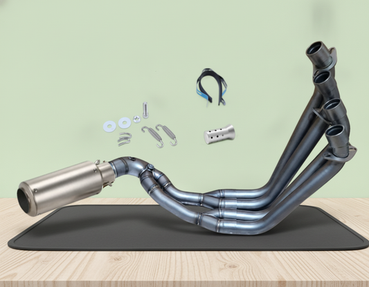 Línea Completa Artesanal Honda CB650R/ CBR650R (2019-2026) Acero Inoxidable