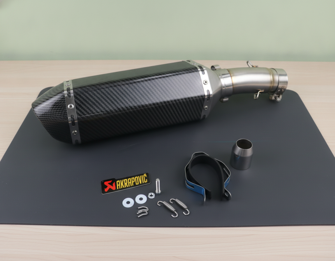 Tramo Final Slip-On Kawasaki Ninja500-Z500 (2024-2026) Acero Inoxidable