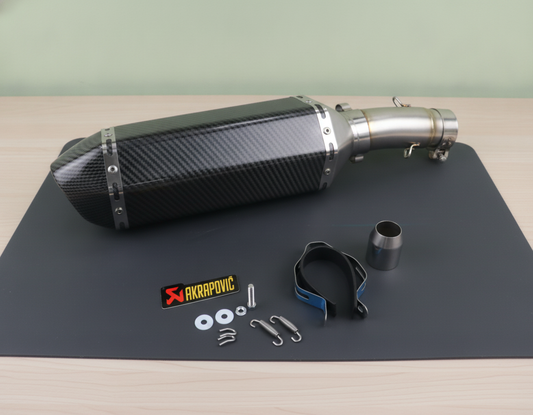 Slip-On Final Section Kawasaki Ninja500-Z500 (2024-2026) Stainless Steel