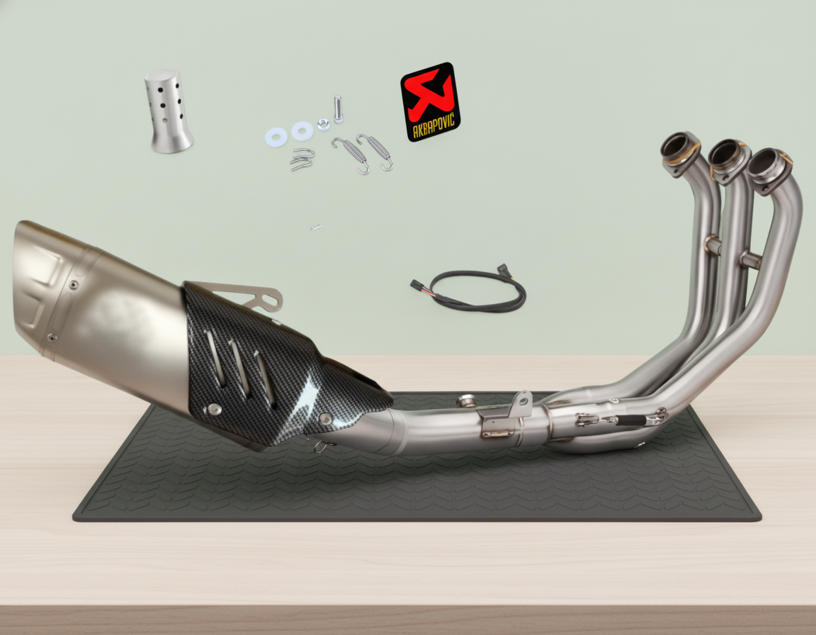 Línea Completa Artesanal Yamaha MT-09/ R9/ Tracer 9/ XSR900 (2021-2026) Acero Inoxidable