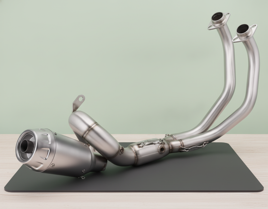 Línea Completa Artesanal Yamaha MT-07/ R7/ Tracer 7/ XSR700 (2014-2026) Acero Inoxidable