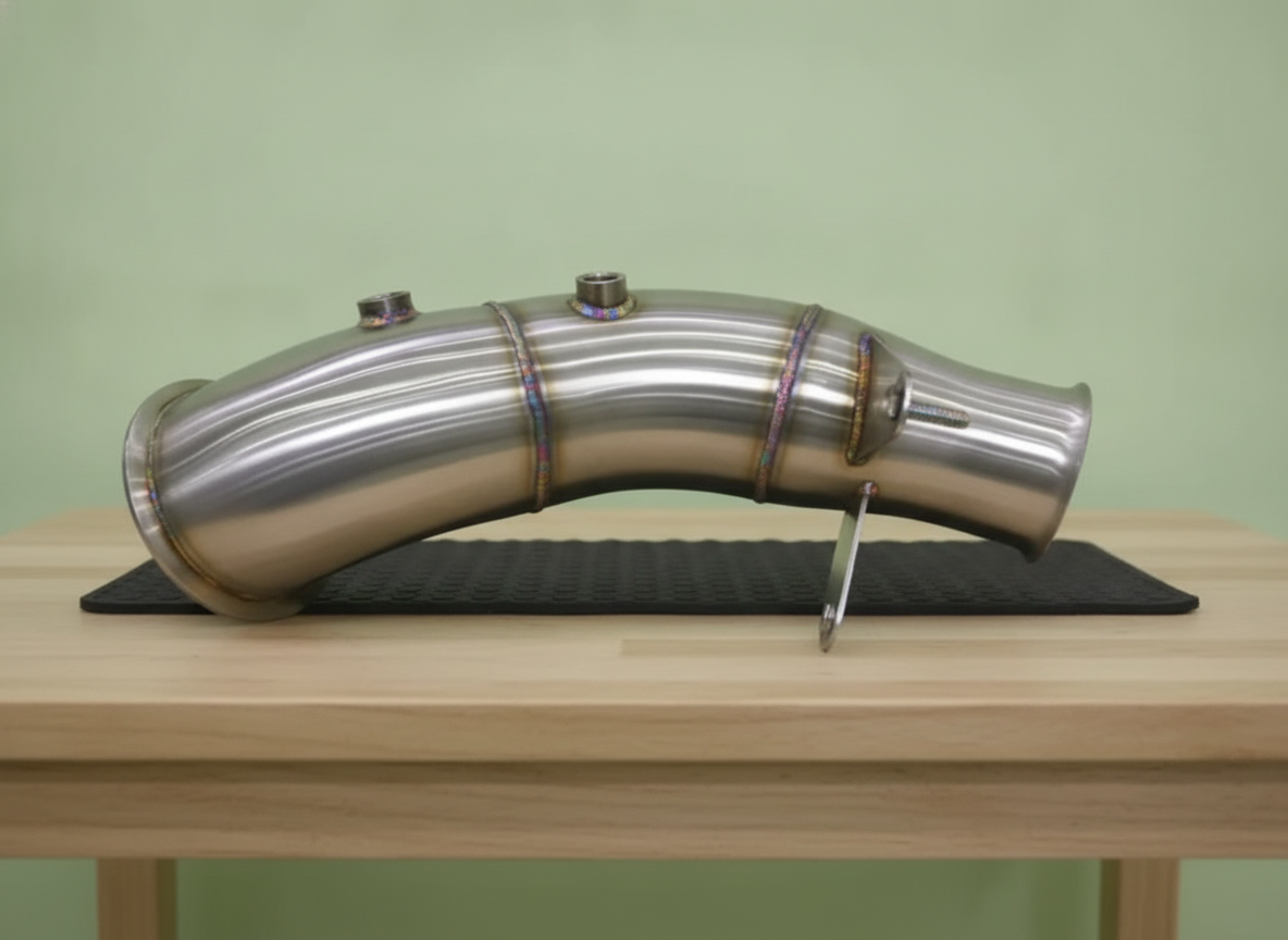Handmade Downpipe BMW N55 (M2/ M135i/ M235i/ 335i/ 435i) Stainless Steel